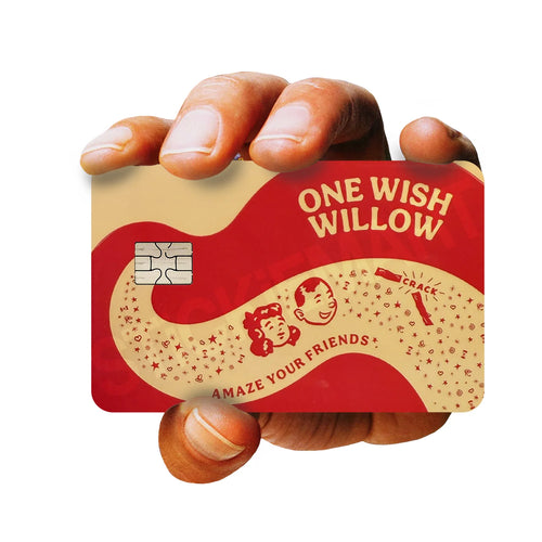 One Swipe Willow Card Skin
